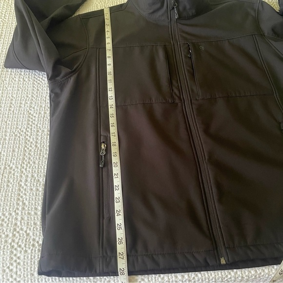 Free Country Water Resistant Zipper Up Fall Winter Jacket Black Color Size XL - Picture 12 of 14
